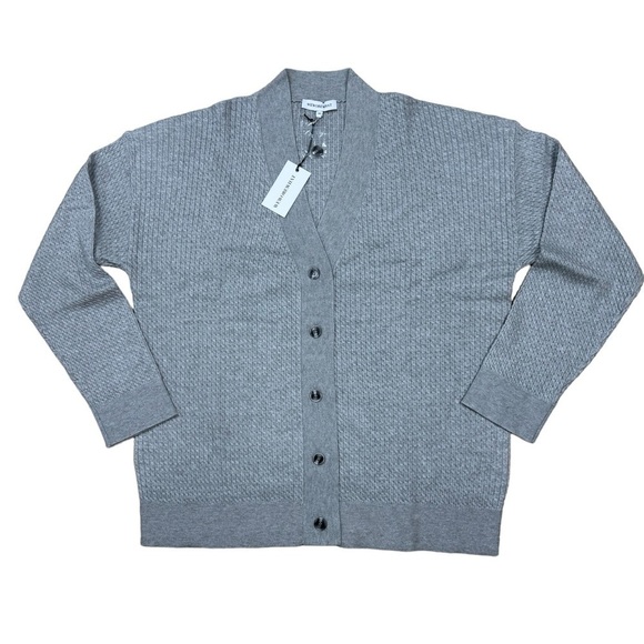 NWT We Wore What Cable Knit Varsity Sweater M/L - Picture 4 of 13